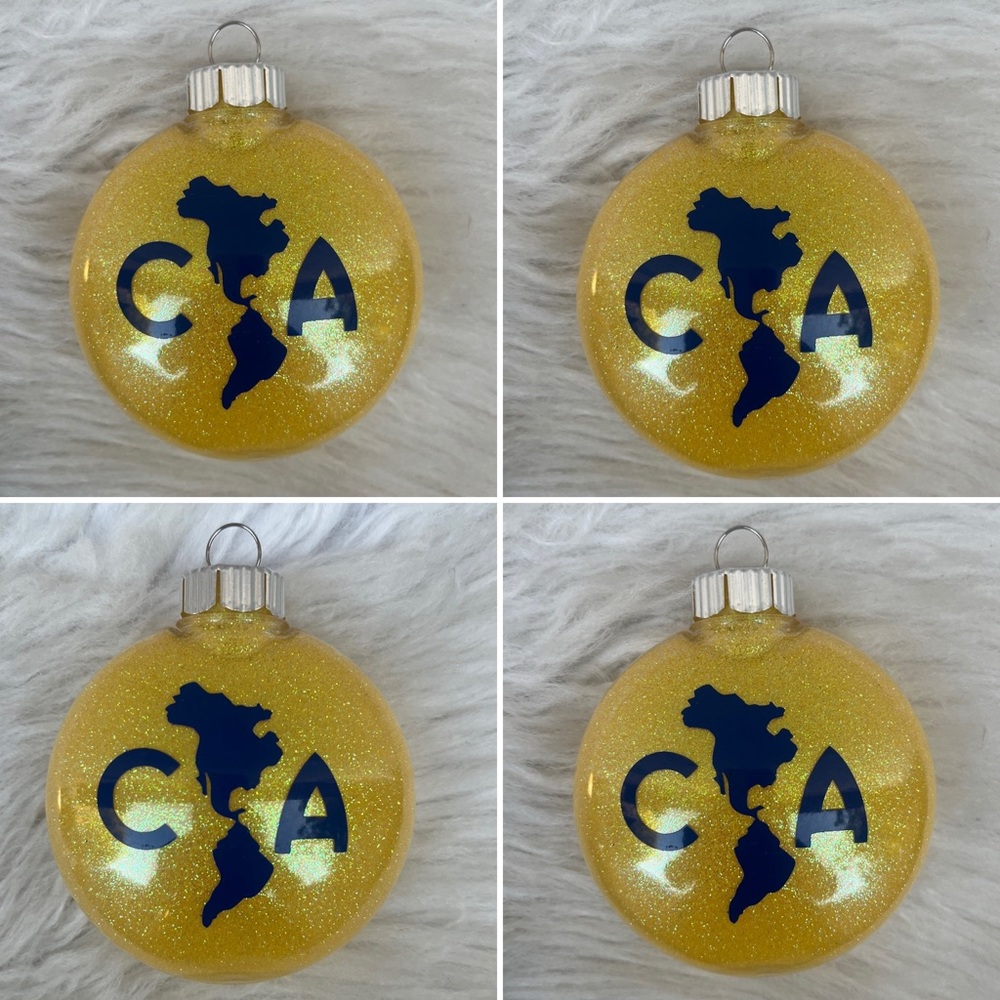 Ornament Team Aguilas del America  set -4